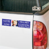 Autocollant De Voiture 1st Woman President Hillary Clinton 2016_ (Sur camion)