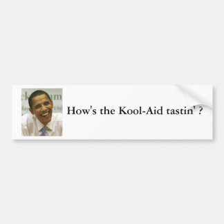 Autocollant De Voiture 2009-06-08-Obama, comment la Kool-Aide est-elle du