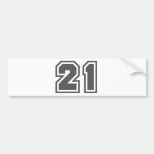 AUTOCOLLANT DE VOITURE 21
