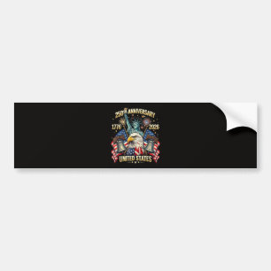 Autocollant De Voiture 250 Ans Anniversaire Américain 1776-2026 Drapeau U