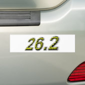 Autocollant De Voiture 26,2 Essayez juste de continuer ! (En voiture)