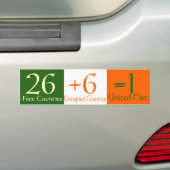 Autocollant De Voiture 26+6=1 Avec explication (En voiture)