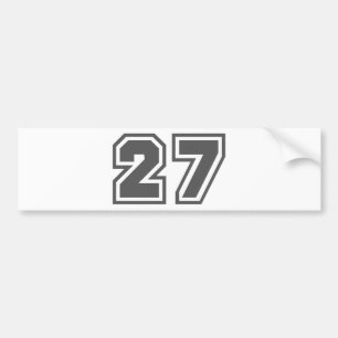 AUTOCOLLANT DE VOITURE 27