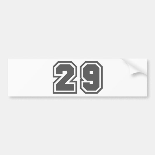 AUTOCOLLANT DE VOITURE 29 (Devant)