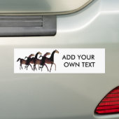 Autocollant De Voiture 2 chevaux (En voiture)
