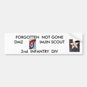 Autocollant De Voiture 2ème Scout de division   Imjin de FNI