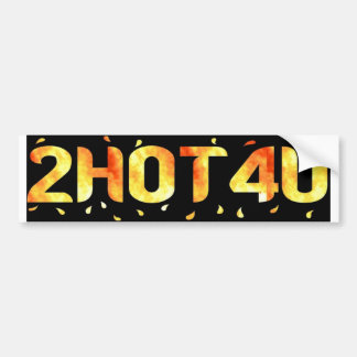 AUTOCOLLANT DE VOITURE 2HOT4U
