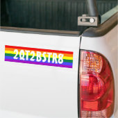 Autocollant De Voiture 2QT2BSTR8 Too Cute to Be Straight (Sur camion)