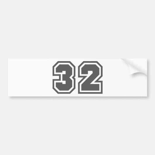 AUTOCOLLANT DE VOITURE 32 (Devant)