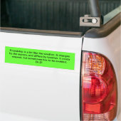 Autocollant De Voiture 3SqRepas # 59 Bumper Sticker (Sur camion)
