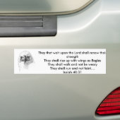 Autocollant De Voiture 40:31 d'Isaïe (En voiture)