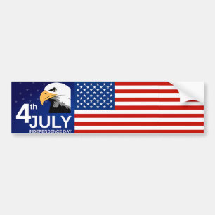 Autocollant De Voiture 4 juillet