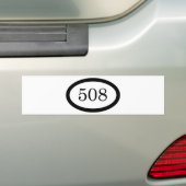 AUTOCOLLANT DE VOITURE 508 (En voiture)