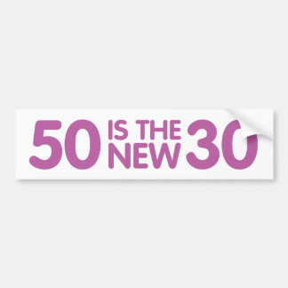 Autocollant De Voiture 50e anniversaire