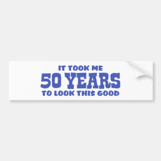 Autocollant De Voiture 50e anniversaire