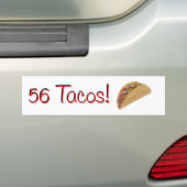 Autocollant De Voiture 56 tacos (En voiture)