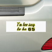 Autocollant De Voiture 65 conceptions d'anniversaire (En voiture)