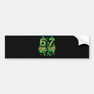 Autocollant De Voiture 6 7 Jour de la Saint-Patrick