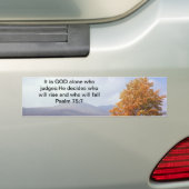 Autocollant De Voiture 75:7 de psaume (En voiture)