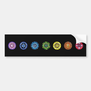 Autocollant De Voiture 7 Chakras