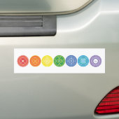 Autocollant De Voiture 7 Chakras (En voiture)