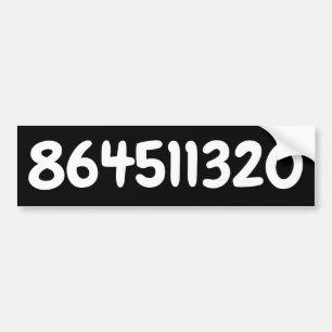 AUTOCOLLANT DE VOITURE 864511320
