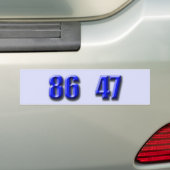 AUTOCOLLANT DE VOITURE 86 47 (En voiture)