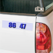 AUTOCOLLANT DE VOITURE 86 47 (Sur camion)