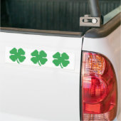 Autocollant De Voiture 8 bits Pixel Lucky Four Leaf Clocher (Sur camion)
