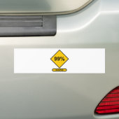 Autocollant De Voiture 99 % occupés (En voiture)