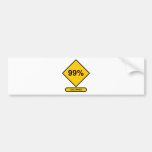 Autocollant De Voiture 99 % occupés