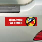 Autocollant De Voiture À Darwin nous faisons confiance (En voiture)
