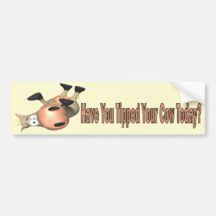Autocollant De Voiture A incliné votre vache