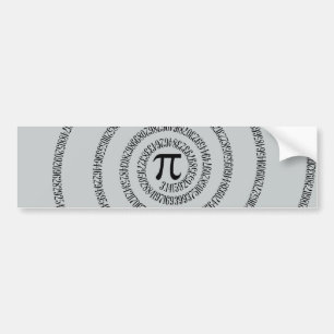 Autocollant De Voiture A sPIral on Pi Click Customize Change Grey Color