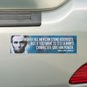 Autocollant De Voiture Abraham Lincoln (En voiture)
