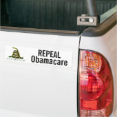 Autocollant De Voiture Abrogation Obamacare (Sur camion)