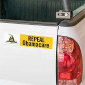 Autocollant De Voiture Abrogation Obamacare (Sur camion)
