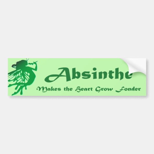 Autocollant De Voiture Absinthe (Devant)