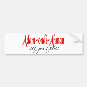 Autocollant De Voiture Adam Ondi Ahman