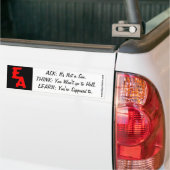 Autocollant De Voiture Adhésif pour pare-chocs 04 d'ea (Sur camion)