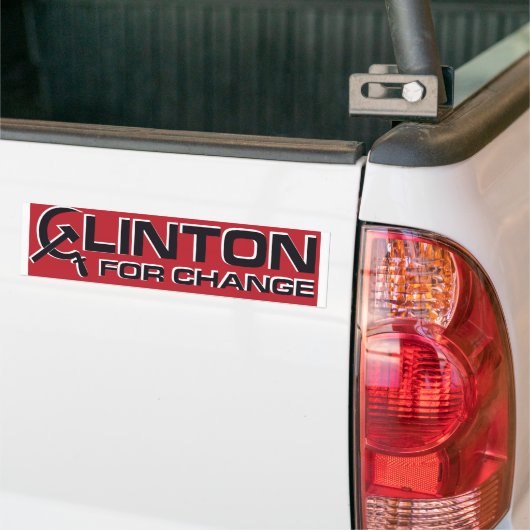 Autocollant De Voiture Adhésif pour pare-chocs 1992 d'Anti-Clinton (Sur camion)
