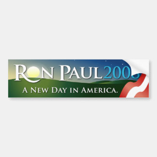 Autocollant De Voiture Adhésif pour pare-chocs 2008 de Ron Paul