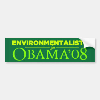 Autocollant De Voiture Adhésif pour pare-chocs 2008 d'Obama