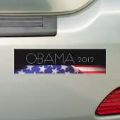 Autocollant De Voiture Adhésif pour pare-chocs 2012 de mod d'OBAMA (En voiture)