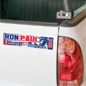 Autocollant De Voiture Adhésif pour pare-chocs 2012 de Ron Paul (Sur camion)