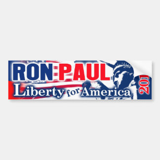 Autocollant De Voiture Adhésif pour pare-chocs 2012 de Ron Paul