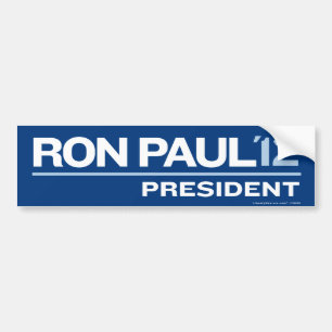 Autocollant De Voiture Adhésif pour pare-chocs 2012 de Ron Paul
