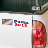 Autocollant De Voiture Adhésif pour pare-chocs 2012 de Sarah Palin (Sur camion)