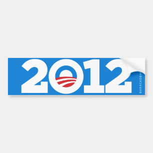 Autocollant De Voiture Adhésif pour pare-chocs 2012 d'Obama