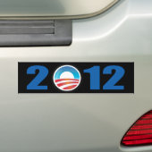 Autocollant De Voiture Adhésif pour pare-chocs 2012 d'Obama (En voiture)